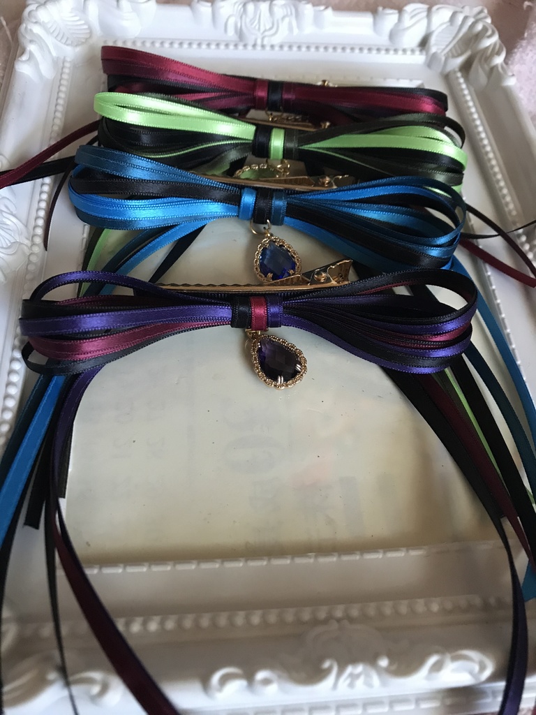 ポムフィオーレ イメージリボン ヘアクリップ