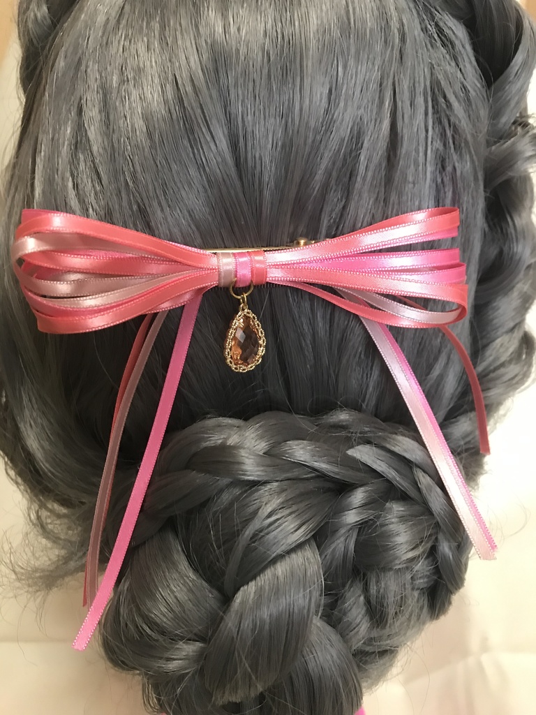 北谷菜切 イメージリボン ヘアクリップ