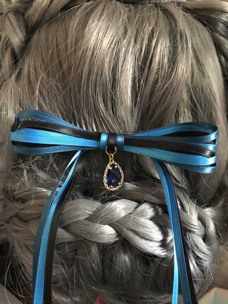 【送料無料】各寮 イメージリボン ヘアクリップ