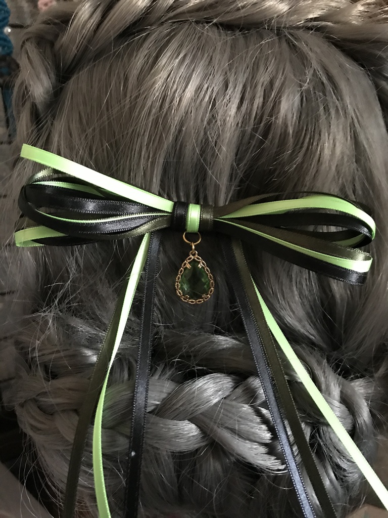 【送料無料】各寮 イメージリボン ヘアクリップ