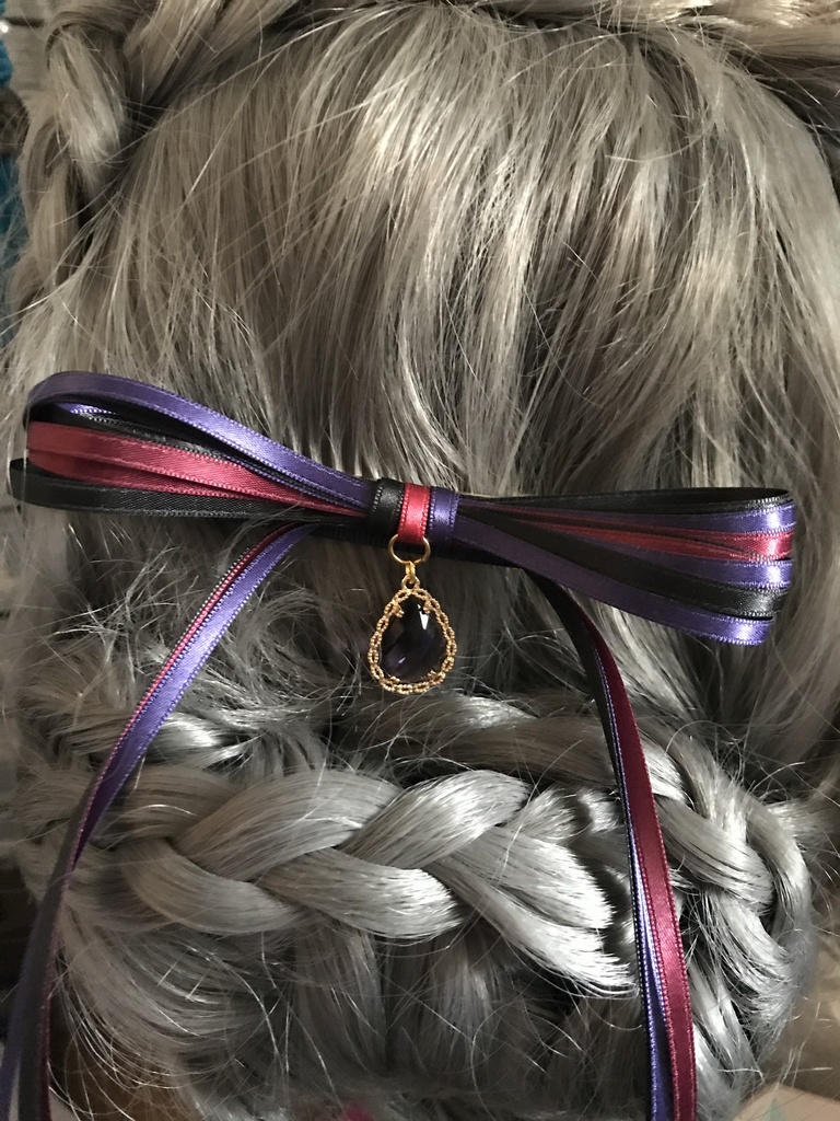 【送料無料】各寮 イメージリボン ヘアクリップ