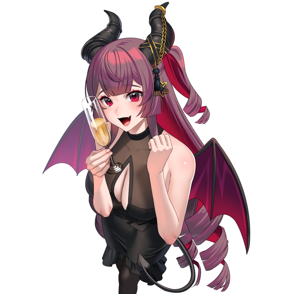 ステッカー(ホワイト) ばむめろ3周年