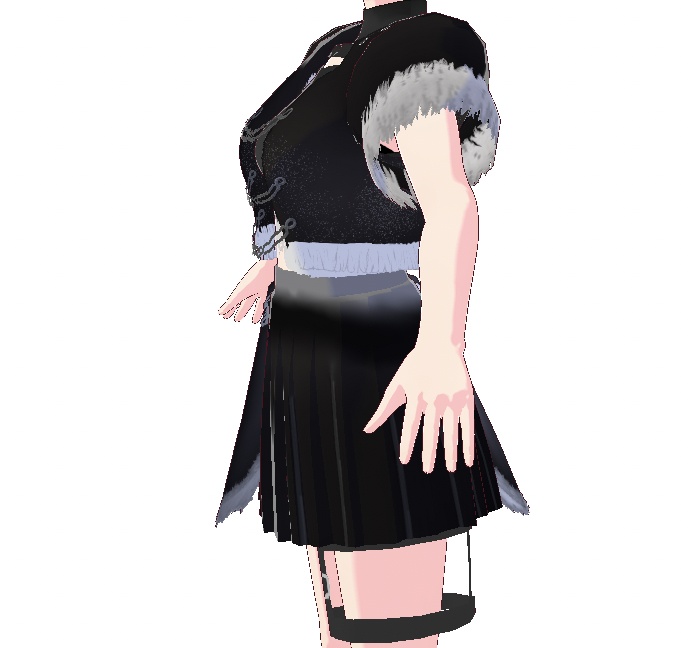 クールスタイリッシュ洋服セットvroid