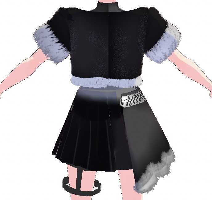 クールスタイリッシュ洋服セットvroid