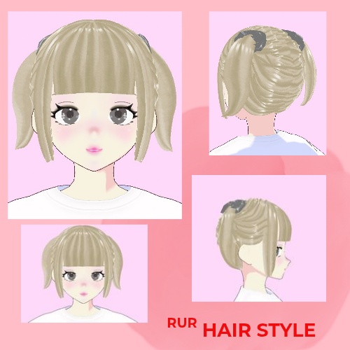 ツインテヘア-vroid-