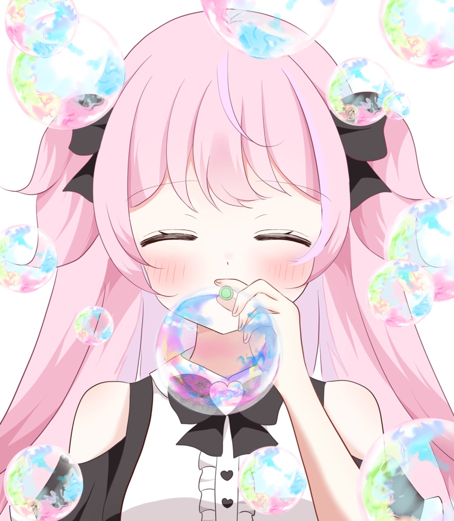 VTuber素材シャボン玉(商用利用込)