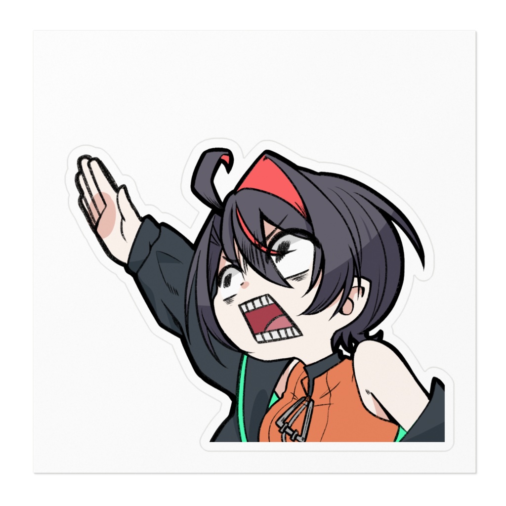 【楠中レンカ】例のアレをくださいステッカー