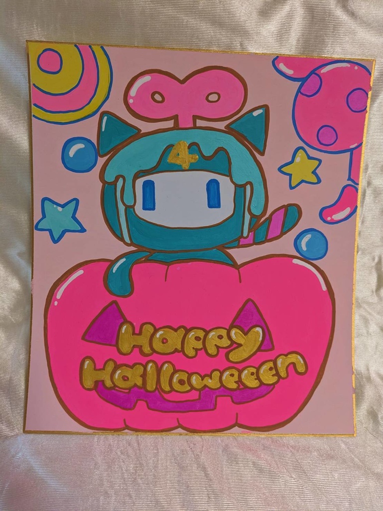 お部屋とこころをあかるく！ハロウィンろぼ