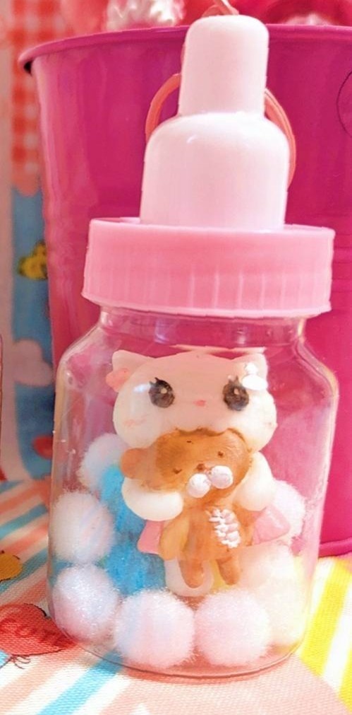 アップちゃん入りキーホルダー(夢ごこち)