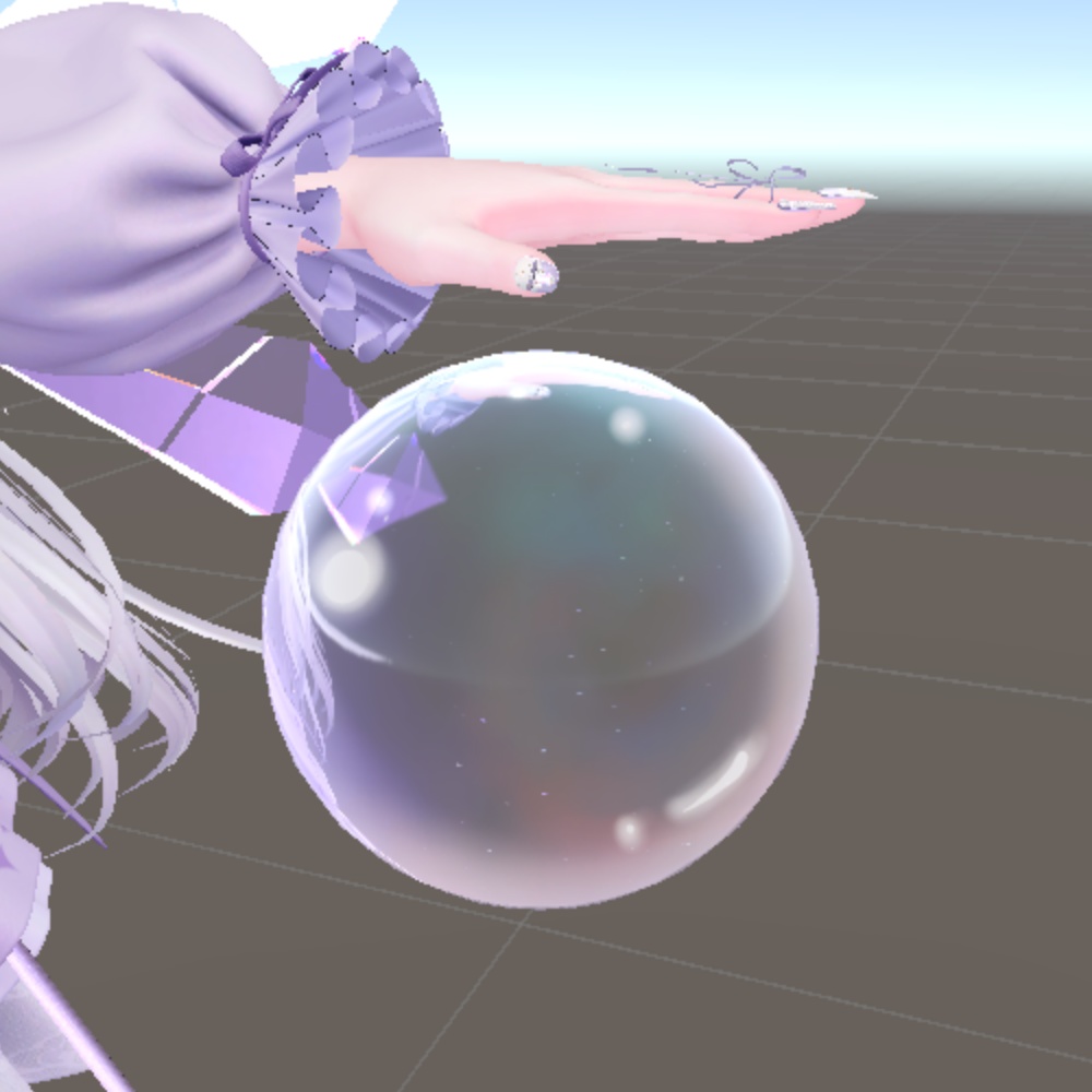 VRChat向けアバターギミック まじかる☆シャボン玉【MA対応】