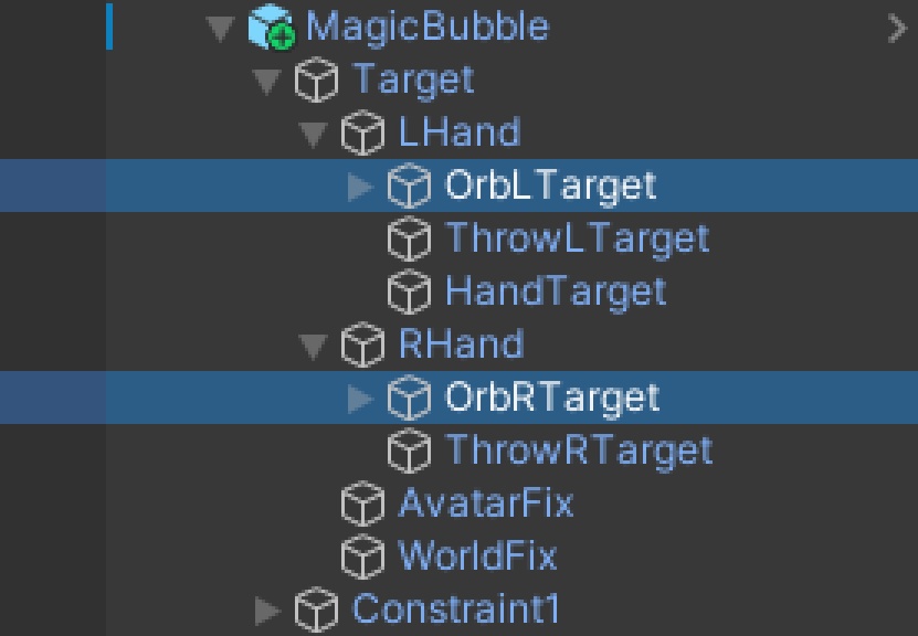 VRChat向けアバターギミック まじかる☆シャボン玉【MA対応】