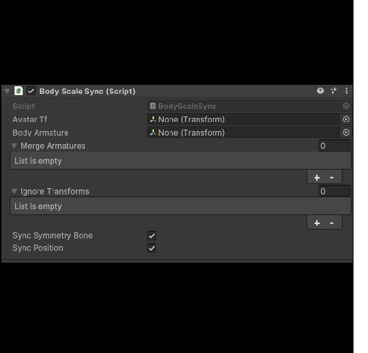 【VRC】スケール変更を対称ボーンと衣装にも自動反映するやつ BodyScaleSync