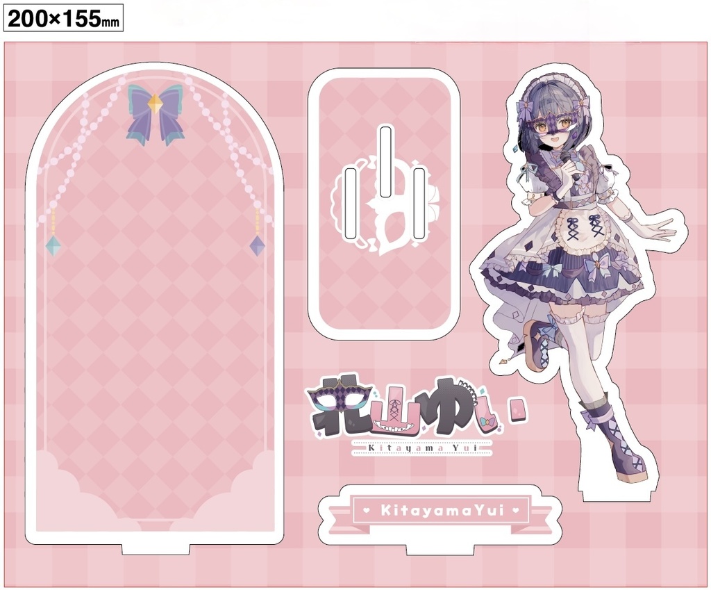 【仮面有りver.】アクリルジオラマ【3Dお披露目記念グッズ】