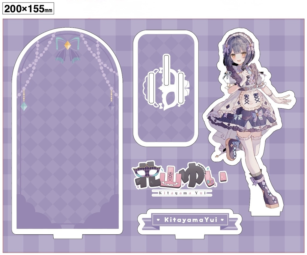 【仮面無しver.】アクリルジオラマ【3Dお披露目記念グッズ】