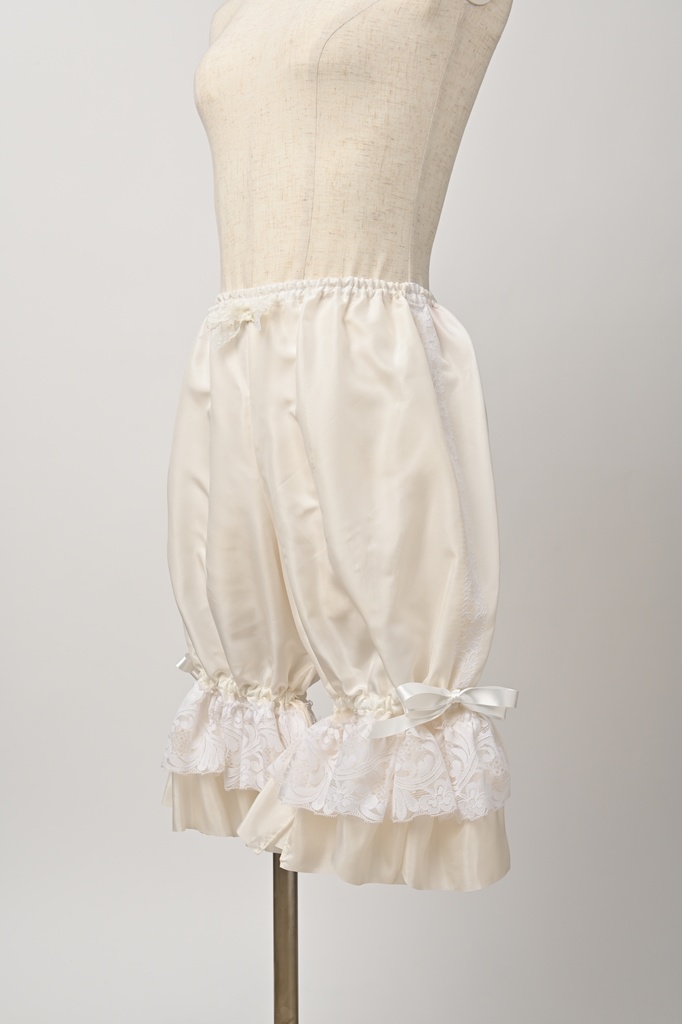 ドロワーズ シルク100%羽二重生地