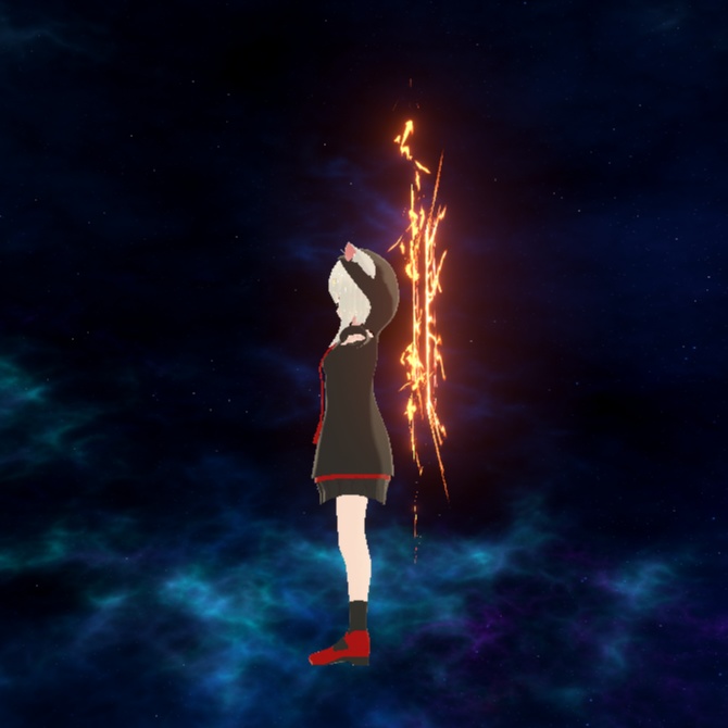 【VRC/Unity】雷輪 -ThunderHalo-(10色セット / MA対応)