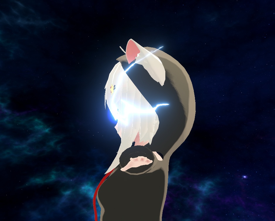 【VRC/Unity】雷眼-ThunderEye-(5色セット / MA対応)