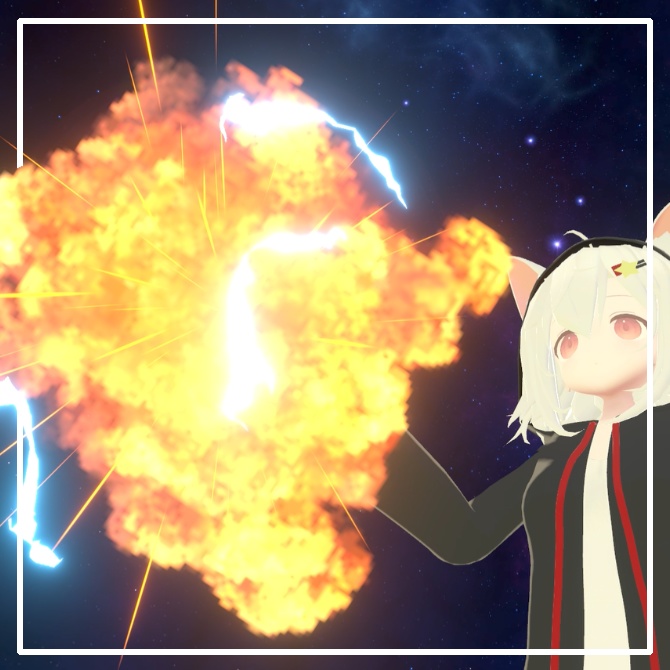 【単発ギミック】爆破ギミック(5色セット/ VRC / MA対応)