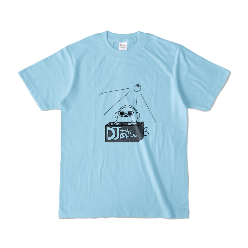 DJあざらしカラーTシャツ