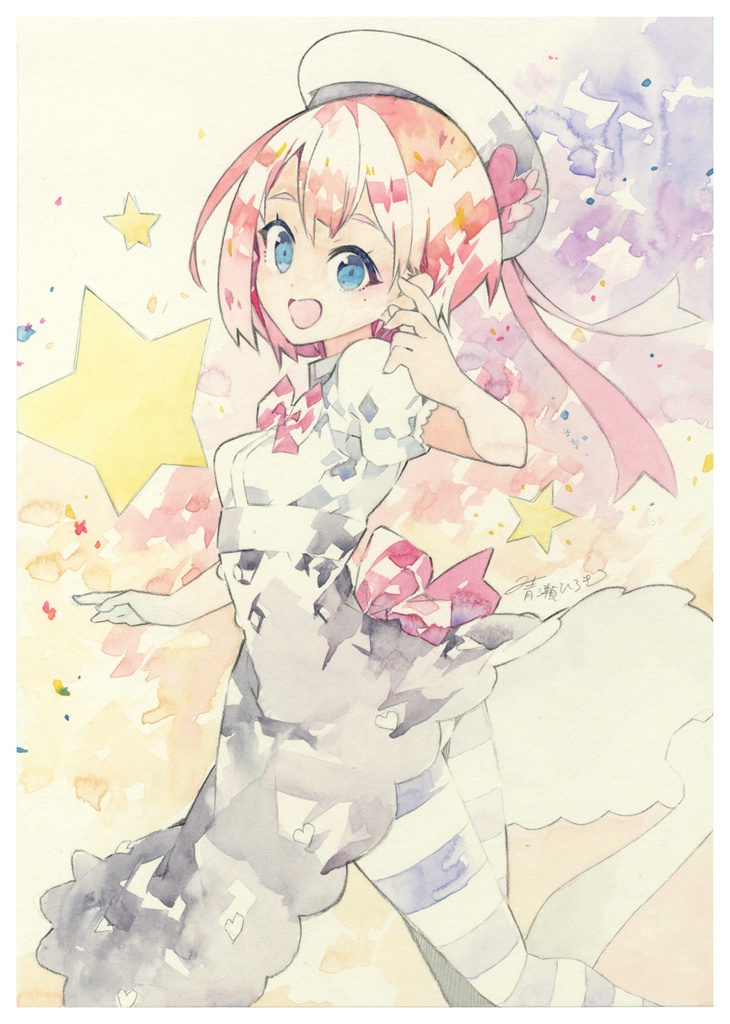 原画【跳躍】／晴瀬ひろき　※販売終了