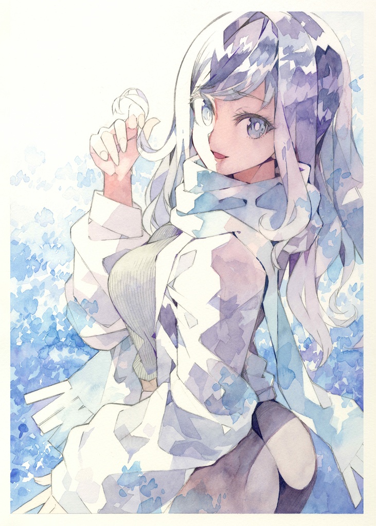 原画【冬暁】/晴瀬ひろき ※販売終了