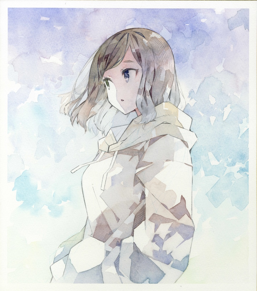 水彩色紙【彼誰時】／晴瀬ひろき　※販売終了