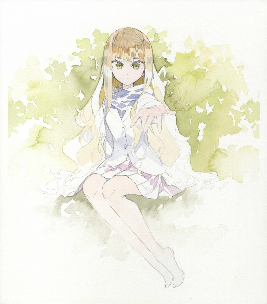 水彩色紙【差し伸べる】／晴瀬ひろき