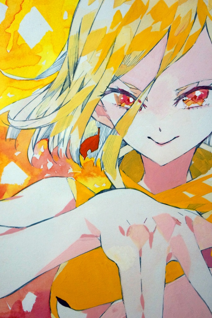 アクリルガッシュ原画【秋】/晴瀬ひろき