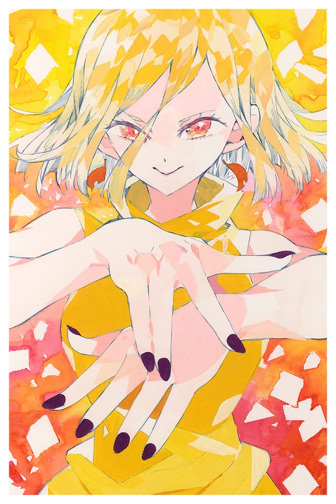 アクリルガッシュ原画【秋】/晴瀬ひろき