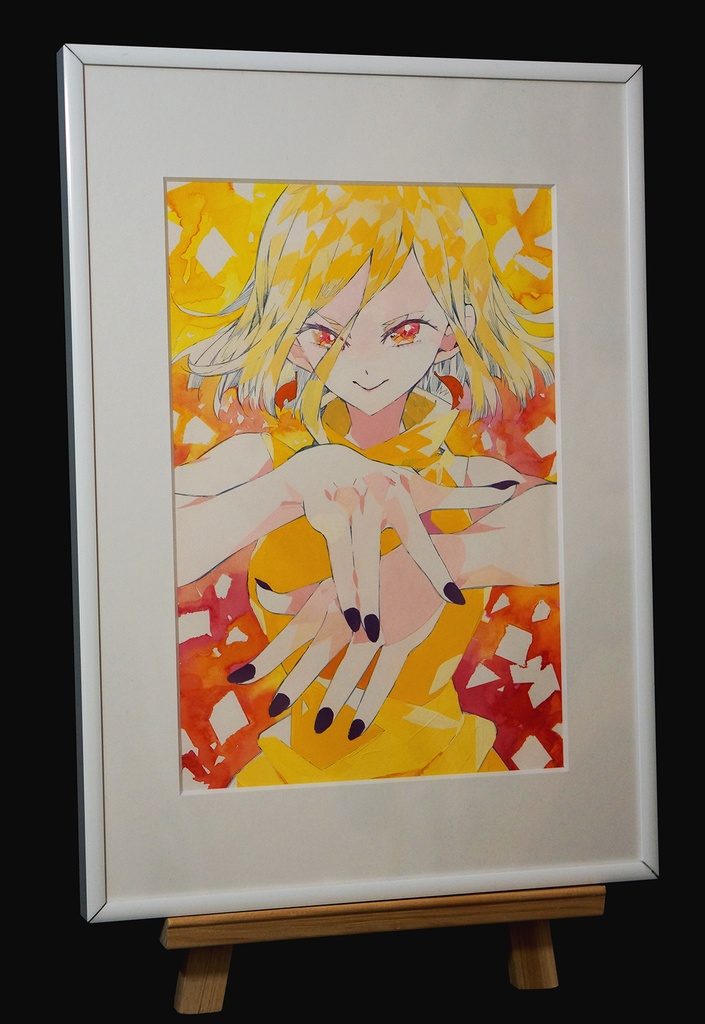 アクリルガッシュ原画【秋】/晴瀬ひろき