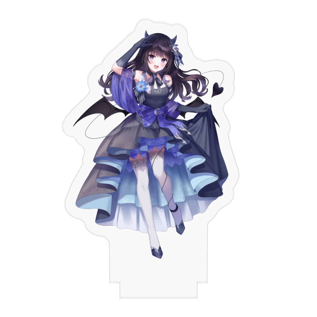 夜魅3周年記念アクリルフィギュア(やっほーVer)