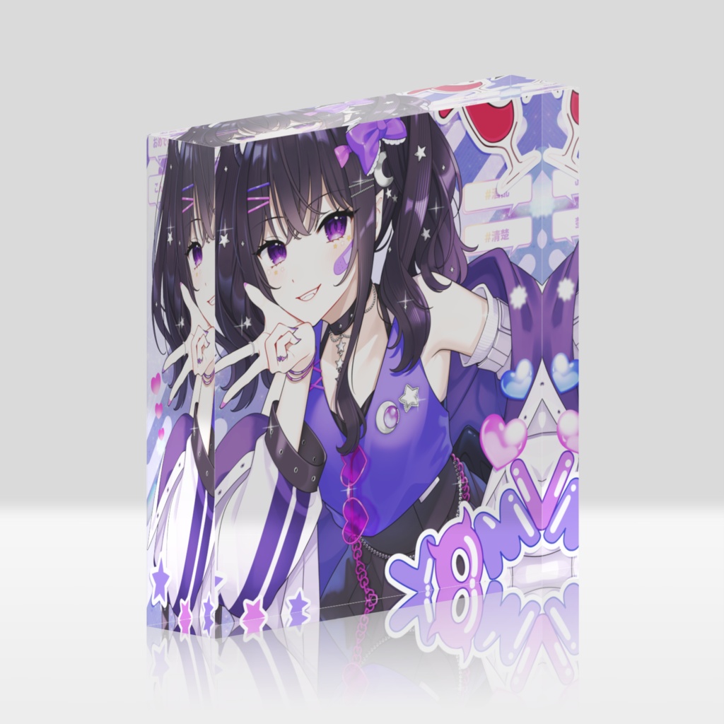 2026誕生祭｜ぎゃる夜魅アクリルブロック