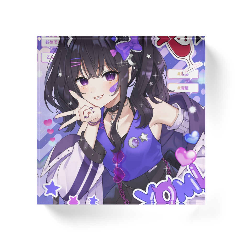 2026誕生祭|ぎゃる夜魅アクリルブロック