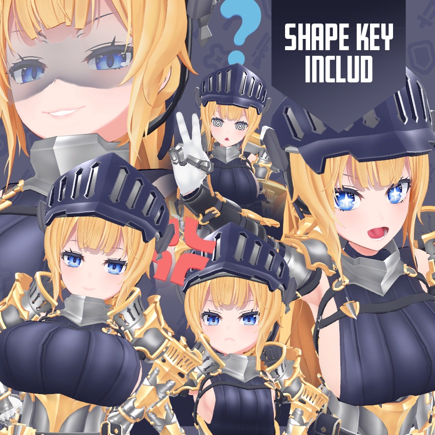 オリジナル3Dモデル「シアラ ver1.04」