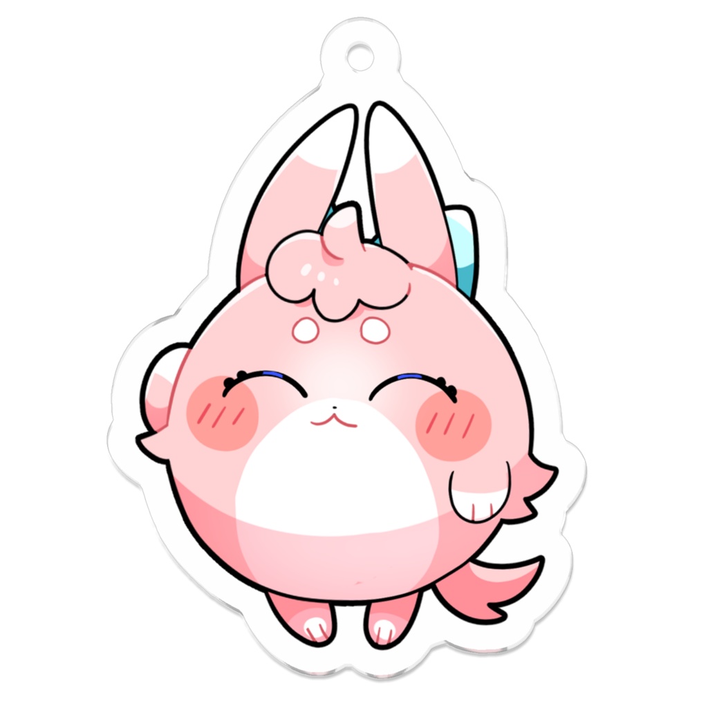 まるぴぃてれてれキーホルダー