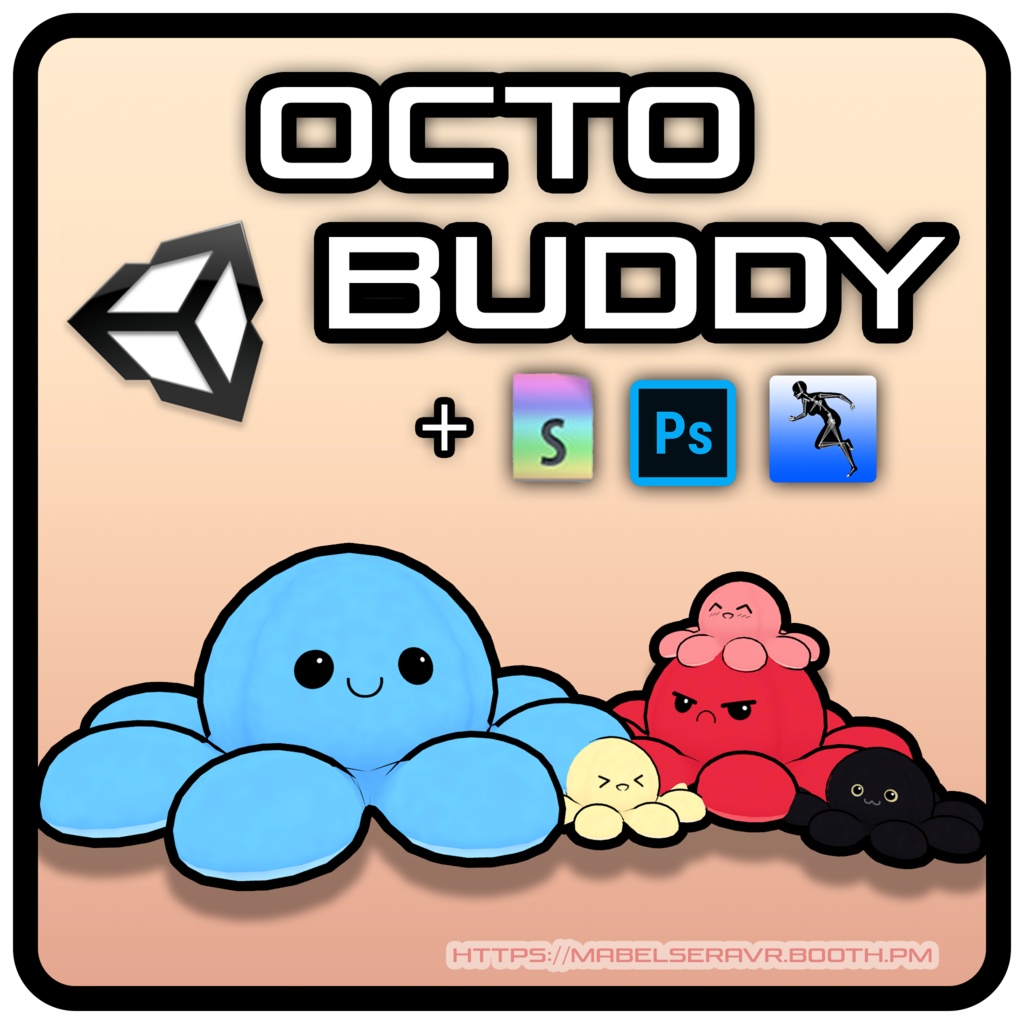 【Unity Prefab】 OctoBuddy / たこ友達