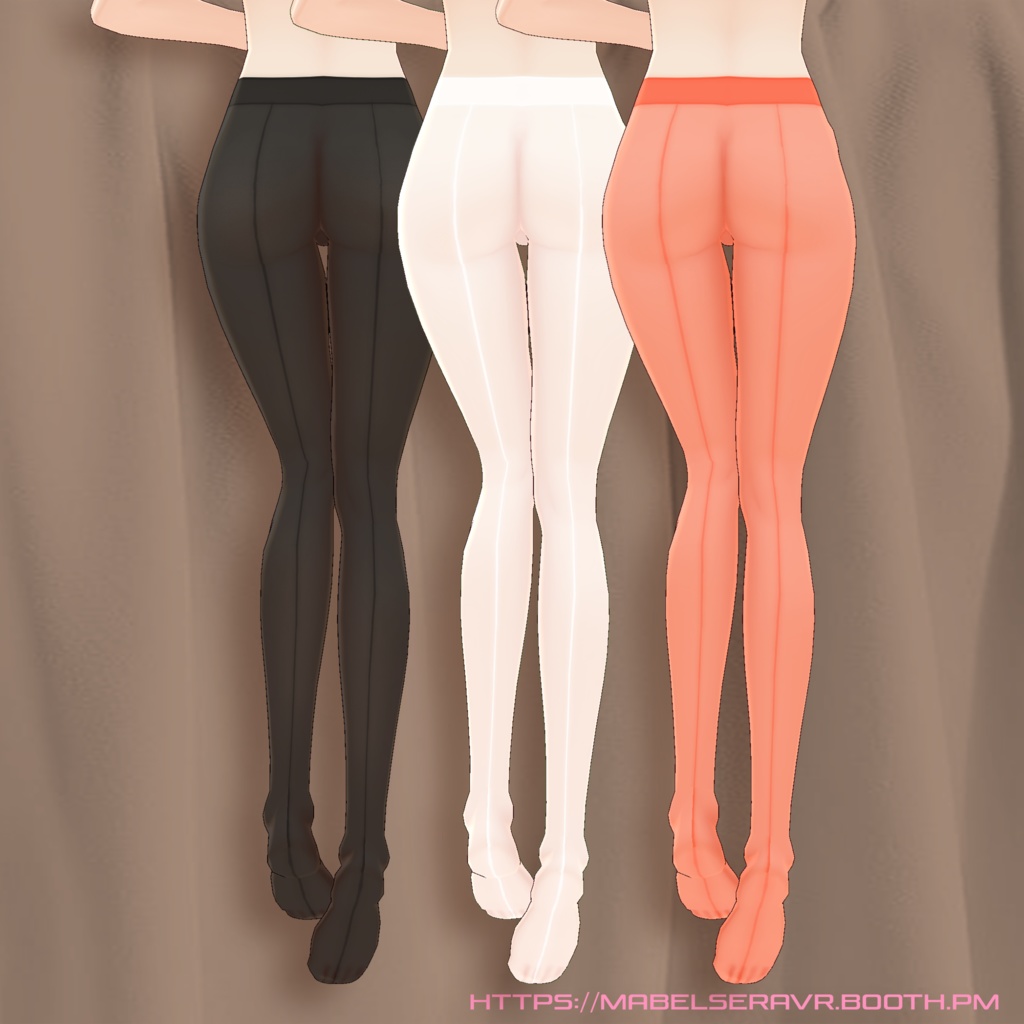 【VRoid】 Sexy Stockings / セクシーなストッキング 【テクスチャリング】