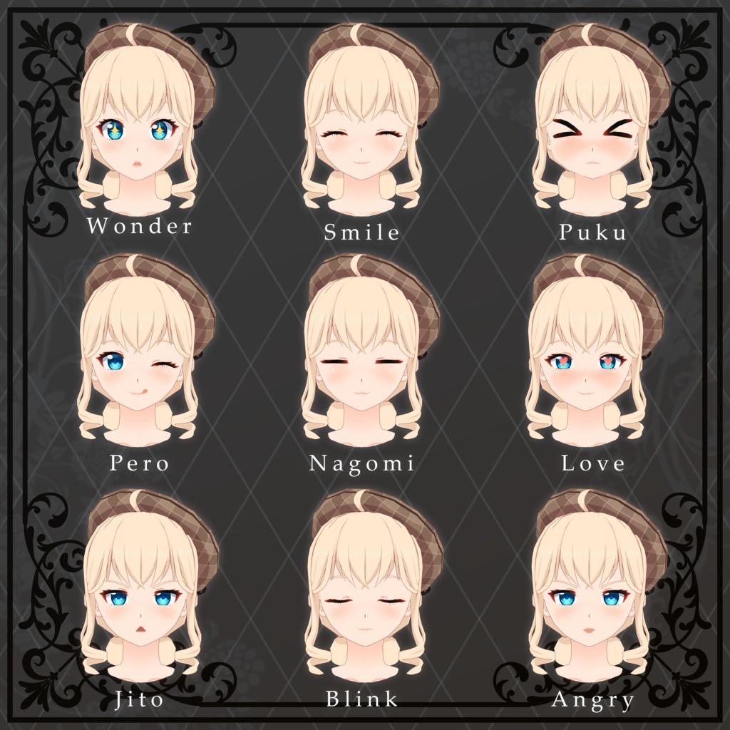 オリジナル3Dモデル『SERA』