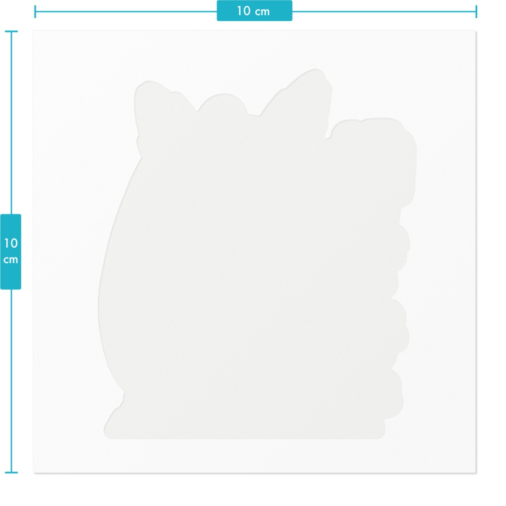 白上フブキ 推しがてぇてぇステッカー