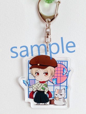 【夏目友人帳】アクリルキーホルダー ~大正浪漫~