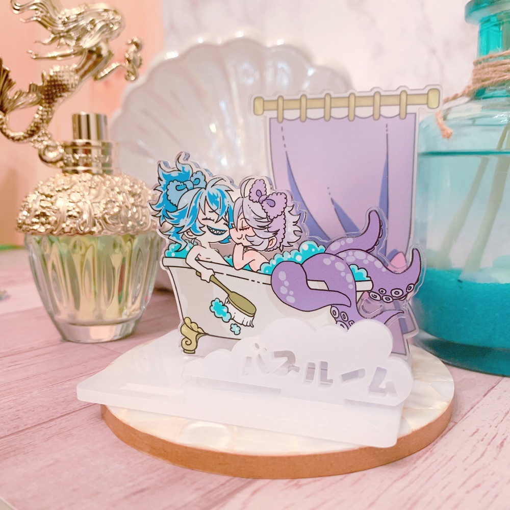 バスルームアクリルオブジェ