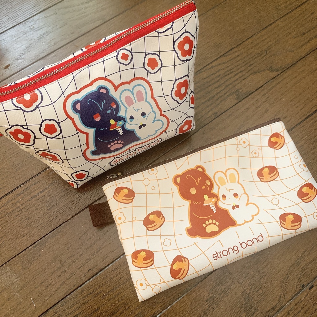 【11/3頒布】くまうさポーチ