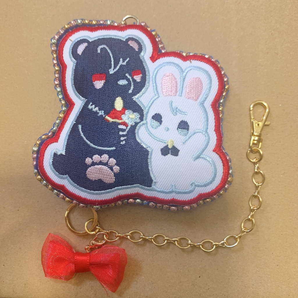 【11/3頒布】くまうさバッグチャーム