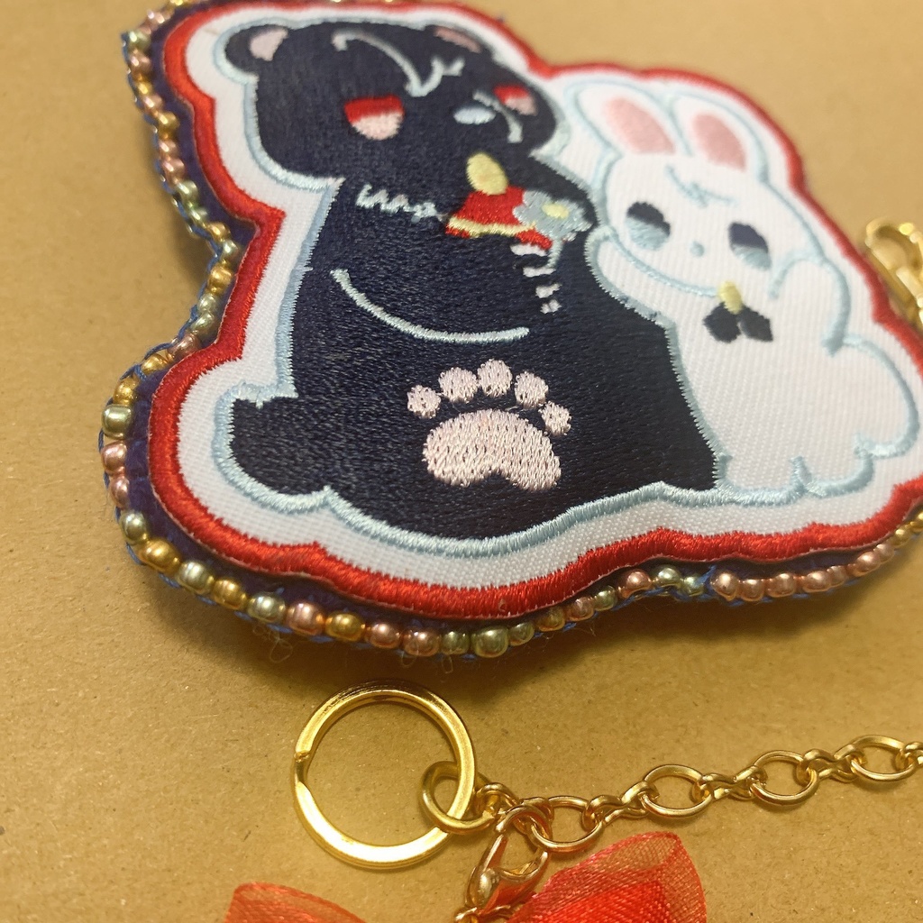 【11/3頒布】くまうさバッグチャーム