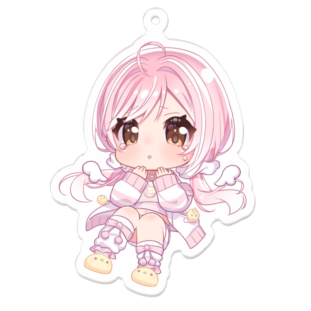 ひまりぴまアクリルキーホルダーツインテール②