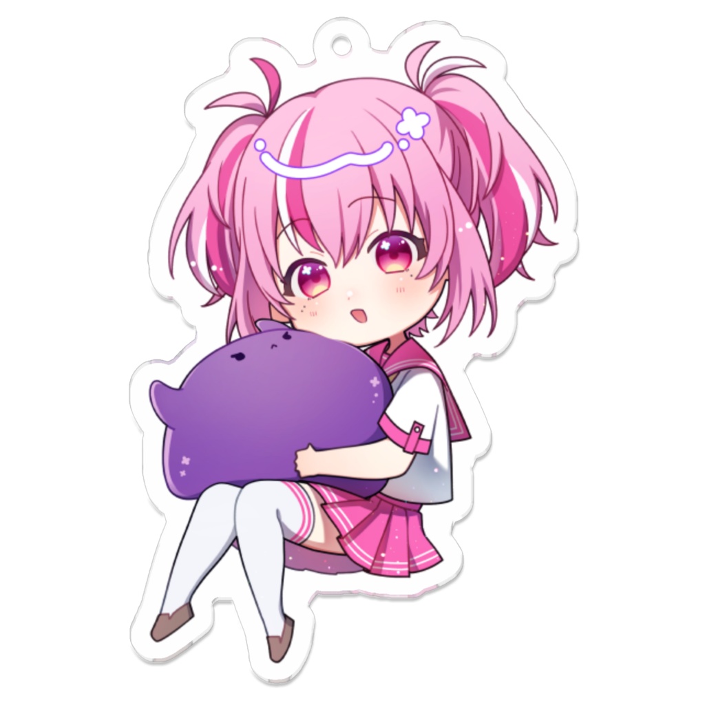 もちもちあくまキーホルダー