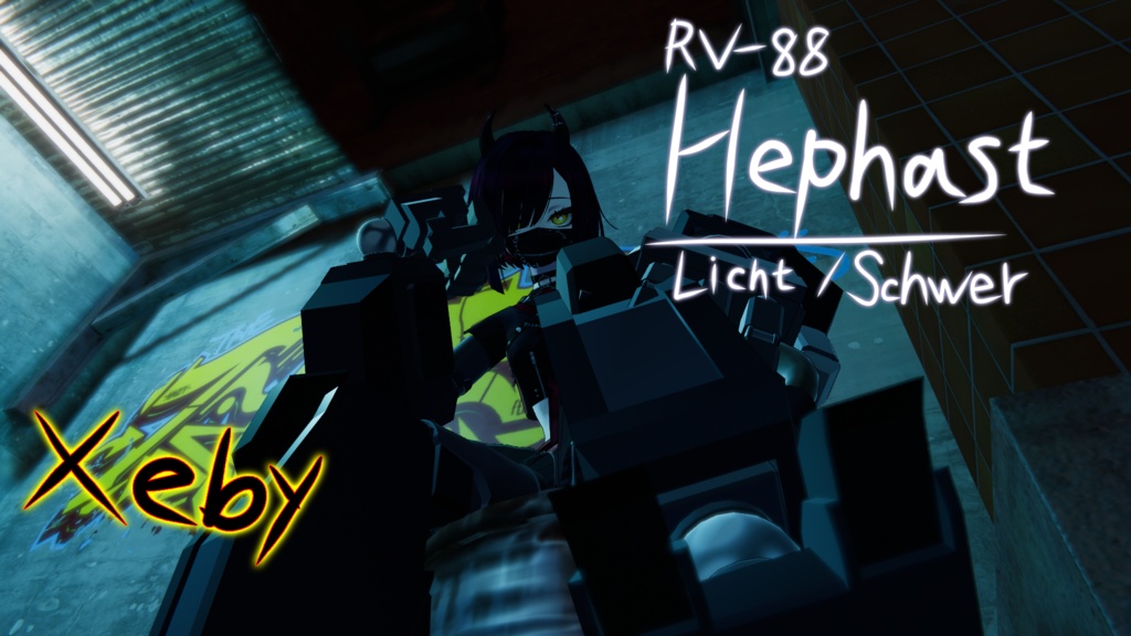 【5アバター対応】RV-88 Hephast type-Leicht/Schwer
