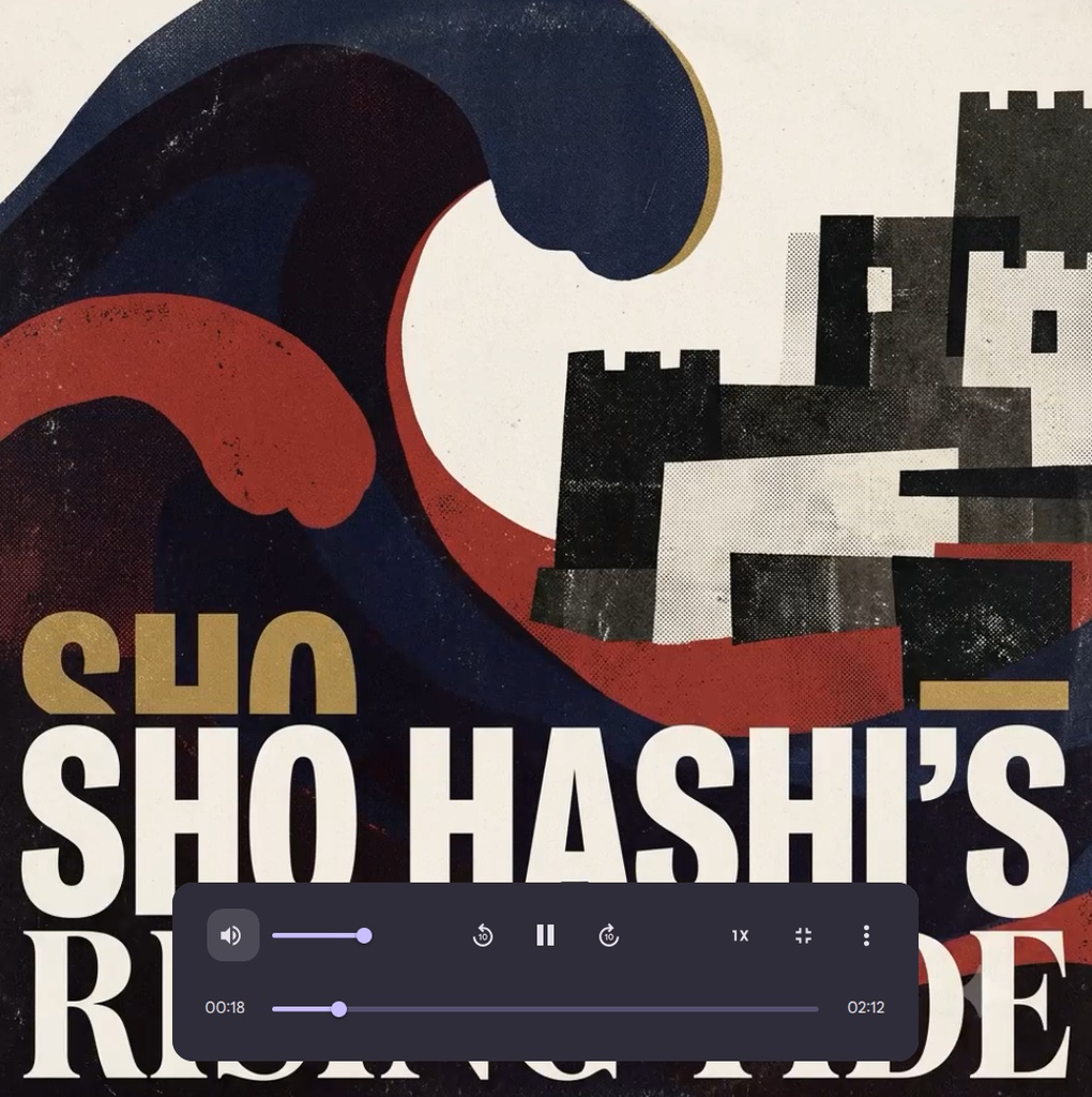 SHO HASHI'S RISING TIDE