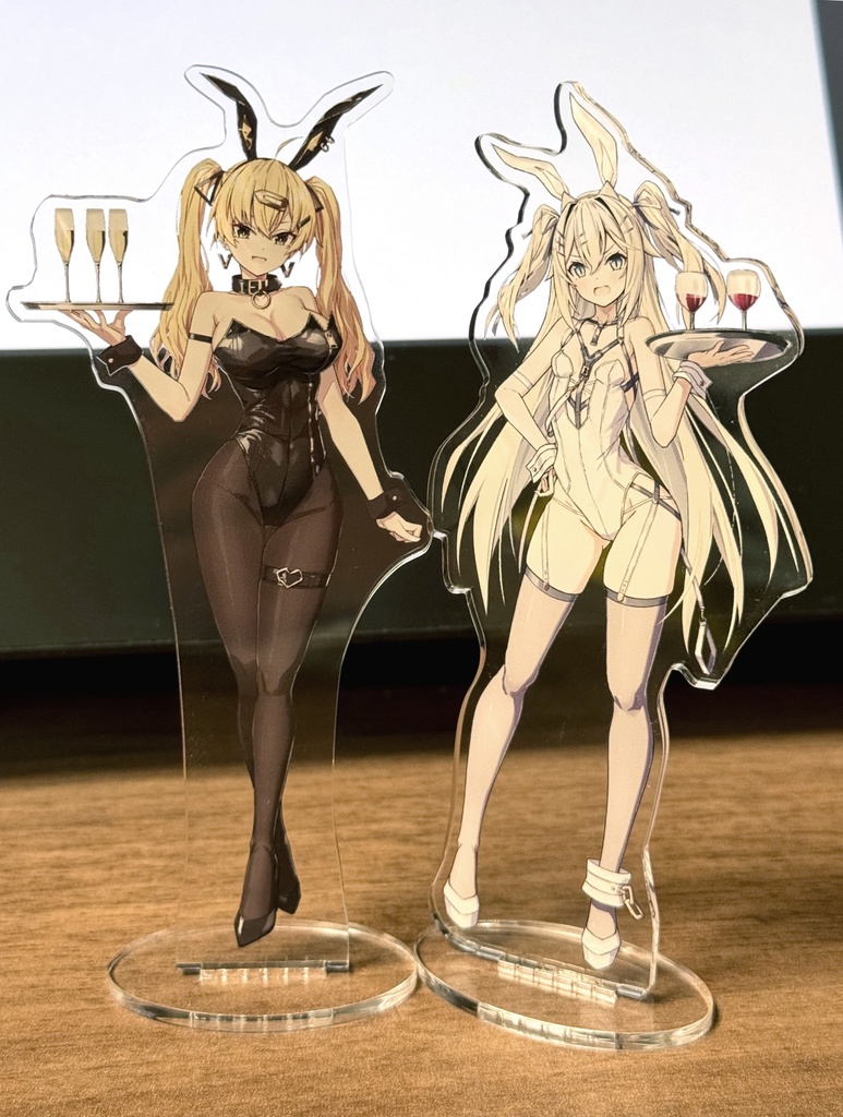 【受注キャンセル分】白金バニーアクスタ