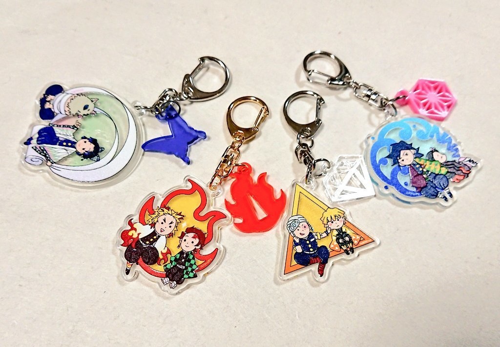 【完売】ゆるコンビ アクリルキーホルダー